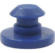 Blauer Kunststoffstopfen