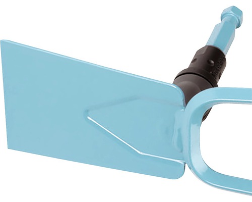 Outil de désherbage bleu pour le jardin