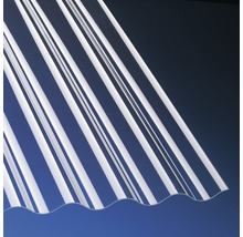 Gutta Acryl Wellplatte Sinus 76/18 glasklar schlagzäh 5000 x 1045 x 1,5 mm-thumb-0