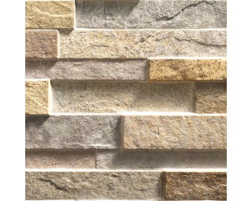 Wandfliese in Steinoptik