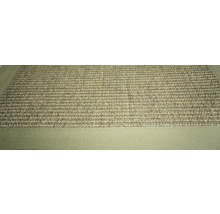 Tapis en fibres naturelles avec bordure