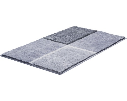 Rechteckiger Badteppich mit geometrischem Muster