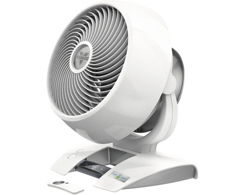 Ventilateur de table Vornado blanc avec télécommande