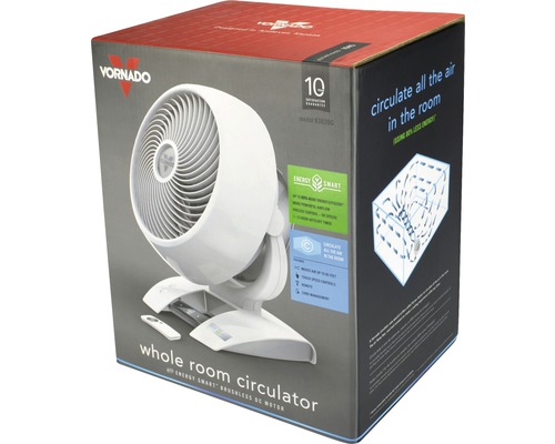 Emballage du ventilateur Vornado Whole Room Circulator
