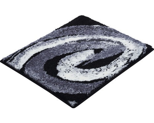 Tapis rectangulaire avec motif tourbillonnant