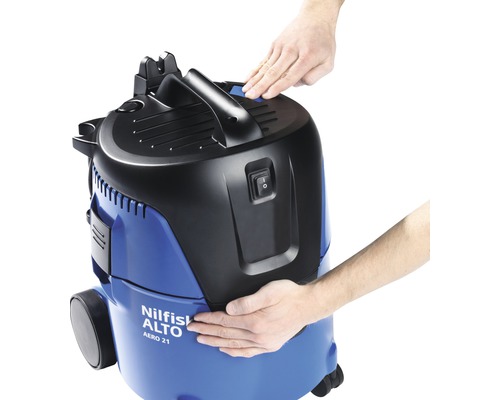 Nilfisk ALTO AERO 21 Nass Trockensauger im Einsatz