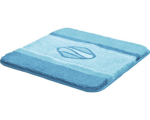 Tapis de bain carré avec motif