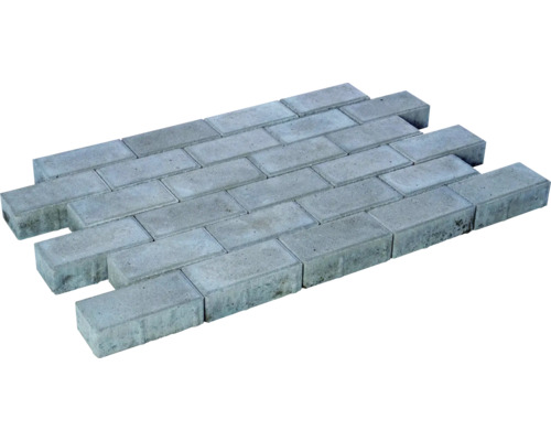 Pavé rectangulaire gris 20 x 10 x 8 cm