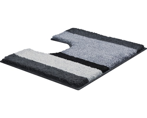 WC-Vorleger mit Streifenmuster