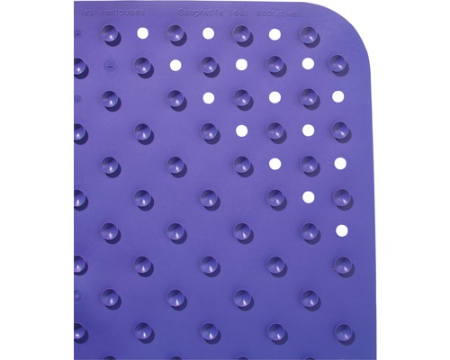 Tapis de douche avec ventouses