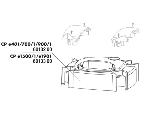 Technische Zeichnung von Ersatzteilen