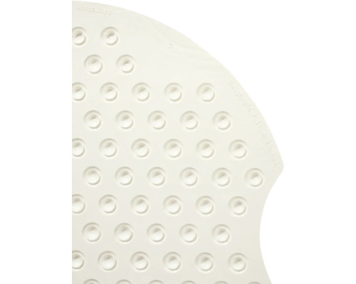 Vue détaillée d''un tapis de bain avec ventouses