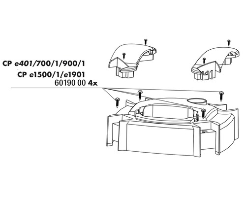 Schéma éclaté d''une couverture de piscine