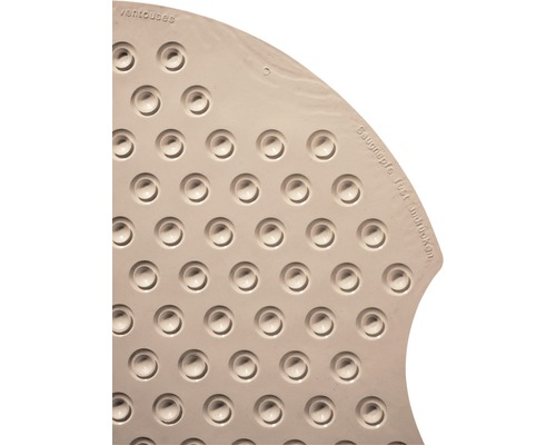 Gros plan d''un tapis de douche avec ventouses