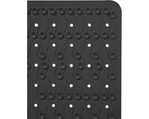 Tapis antidérapant avec ventouses et trous