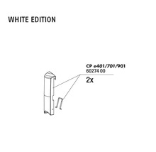 Profilé d''angle avec accessoires pour White Edition
