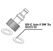 O-Ring JBL AQ Schlauchanschluss 5W 2 Stück