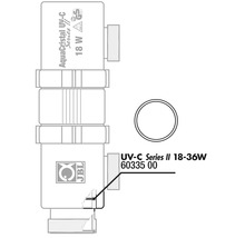 Joint torique JBL AQ pour verre de quartz UV-C 18/36 W 2 pièces