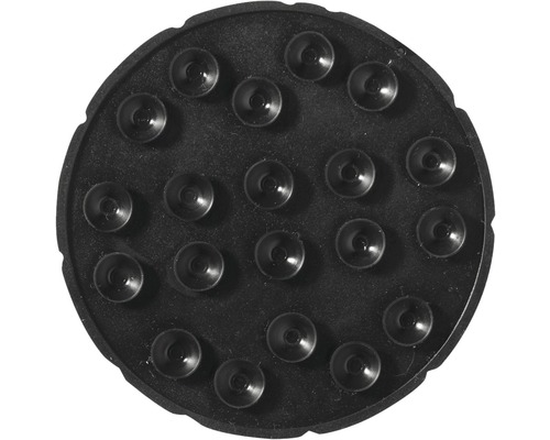 Caillebotis de douche rond avec ventouses