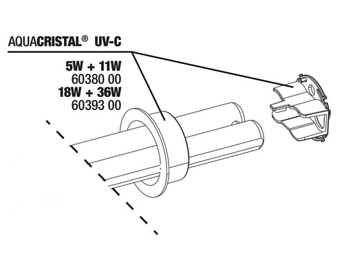 Pièces de rechange Aquacristal UV-C