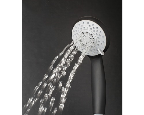 Handbrause mit Wasserstrahl