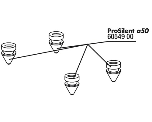 ProSilent a50 Rohrleitungssystem Schema