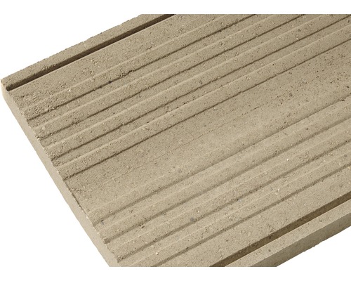 Beton Bordstein mit Rillen