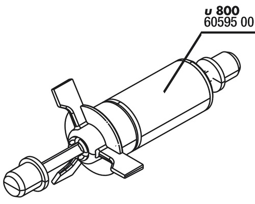 Pièce de rechange pour installation sanitaire