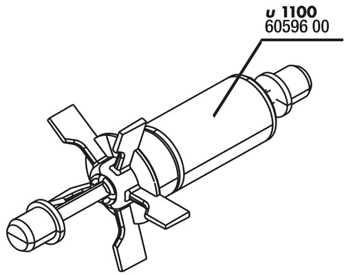 Ensemble rotor JBL ProFlow u1100