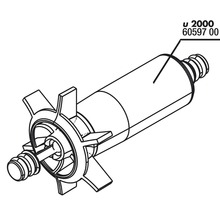 Ersatzrotor für Teichpumpe U 2000