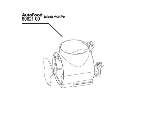 AutoFood Futterautomat, Schemazeichnung