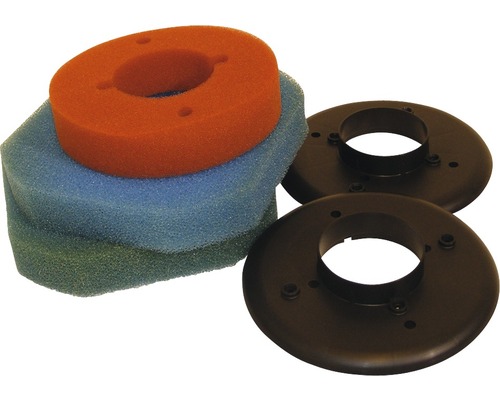 Filterschwämme und Filterdeckel für Teichfilter