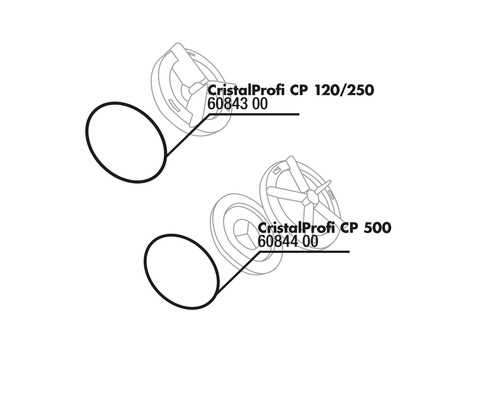 Pièces de rechange pour filtres CristalProfi