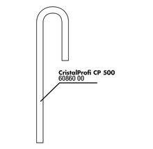 JBL CristalProfi CP 500 Coude en U