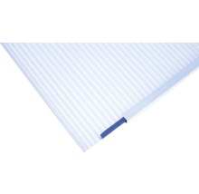 Lichtplatte aus Polycarbonat mit Profilleiste