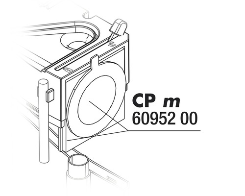 Dessin de produit d''une boîte de raccordement d''appareil