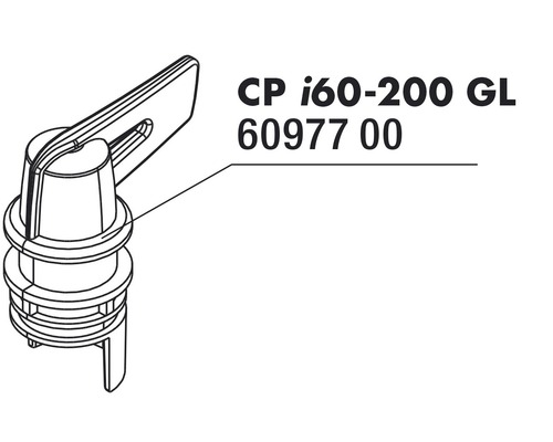 CP i60-200 GL Stellrad