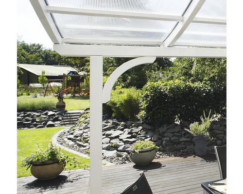Toit de terrasse avec vue sur le jardin