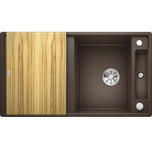 Spüle Blanco AXIA III 5 S 915 x 510 mm cafe ohne Multifunktionsschale 523214