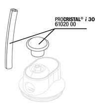 Tuyau et bouchon JBL ProCristal i30 prise d'air