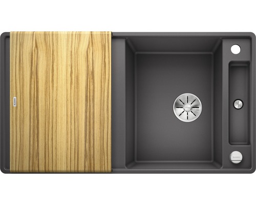 Évier avec planche à découper