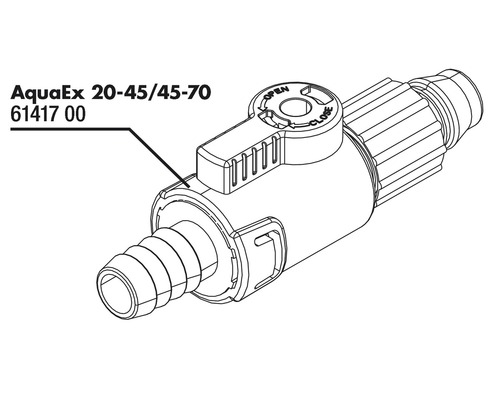AquaEx Absperrhahn 20-45/45-70