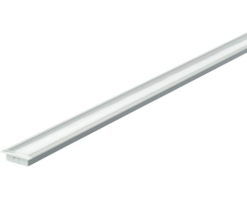 Profilé Paulmann aluminium Floor avec diffuseur alu/satin 2,0 m Profilé Paulmann aluminium Floor avec diffuseur alu/satin 2,0 m