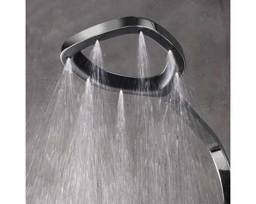 Kopfbrause mit mehreren Wasserstrahlen