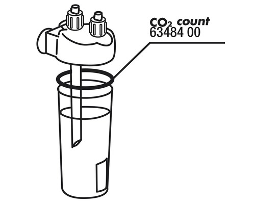 Compteur de CO2 pour mesurer la teneur en dioxyde de carbone