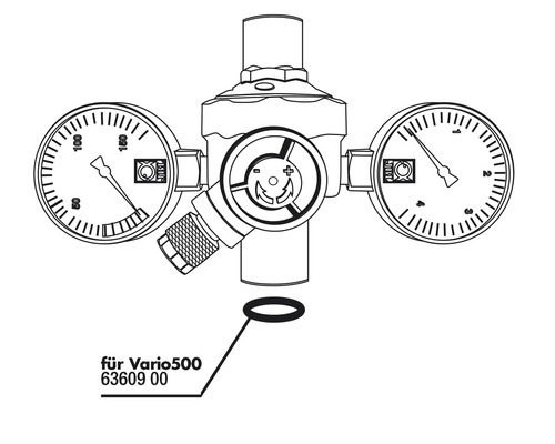 Druckminderer für Vario 500 Ersatzteil