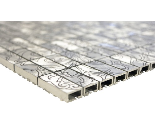 Mosaikfliese mit Dekor