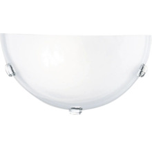Applique murale 1 ampoule l 30 cm Salome blanc