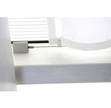 Voile d'ombrage SKAN HOLZ pour toiture de terrasse 541 x 300 cm, blanc-thumb-1