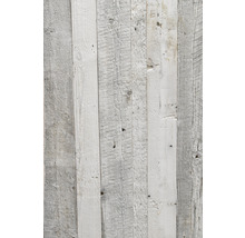 Panneau en bois véritable Barnwood Montreal Whitewash, lot = 0,80 m²-thumb-2